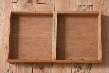 レトロ家具　和製アンティーク　古い木のレトロな小引き出し