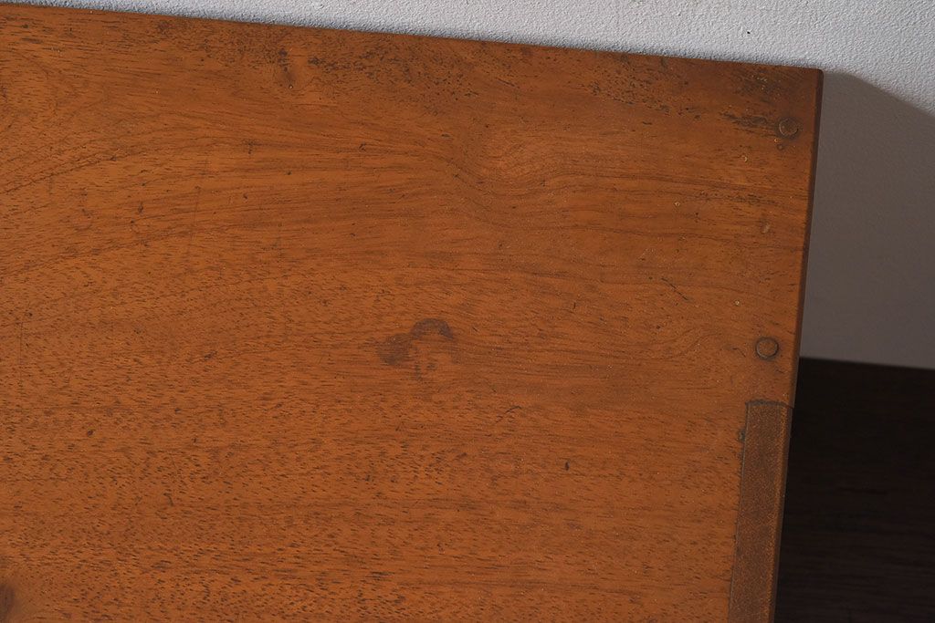 レトロ家具　和製アンティーク　古い木のレトロな小引き出し