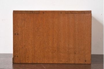 レトロ家具　和製アンティーク　古い木のレトロな小引き出し