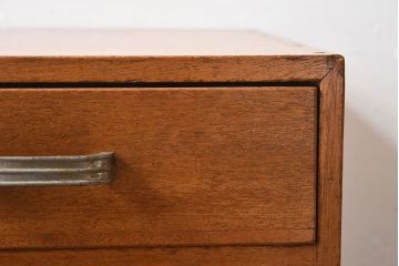 レトロ家具　和製アンティーク　古い木のレトロな小引き出し