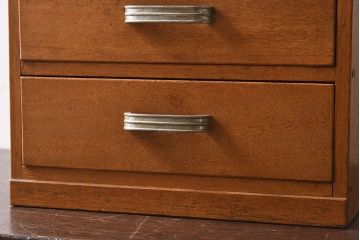 レトロ家具　和製アンティーク　古い木のレトロな小引き出し