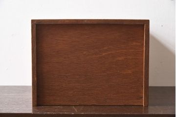 レトロ家具　和製アンティーク　古い木のレトロな小引き出し