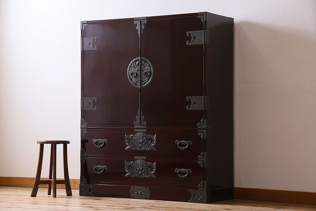 【定価33万】黒檀民芸家具 ラフジュ工房 アンティーク 高級家具 公式】アンティーク家具ラフジュ工房商品詳細ページアンティーク