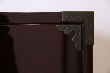 中古　仙台民芸箪笥　欅産業　KB-33D　木地呂塗り　衣装箪笥(定価1117800円)