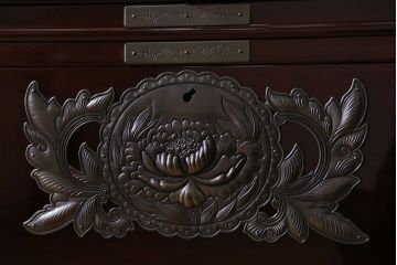 中古　仙台民芸箪笥　欅産業　KB-33D　木地呂塗り　衣装箪笥(定価1117800円)