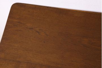 アンティーク家具　フランスアンティーク　引き出し付き!小ぶりなペイントダイニングテーブル(デスク)