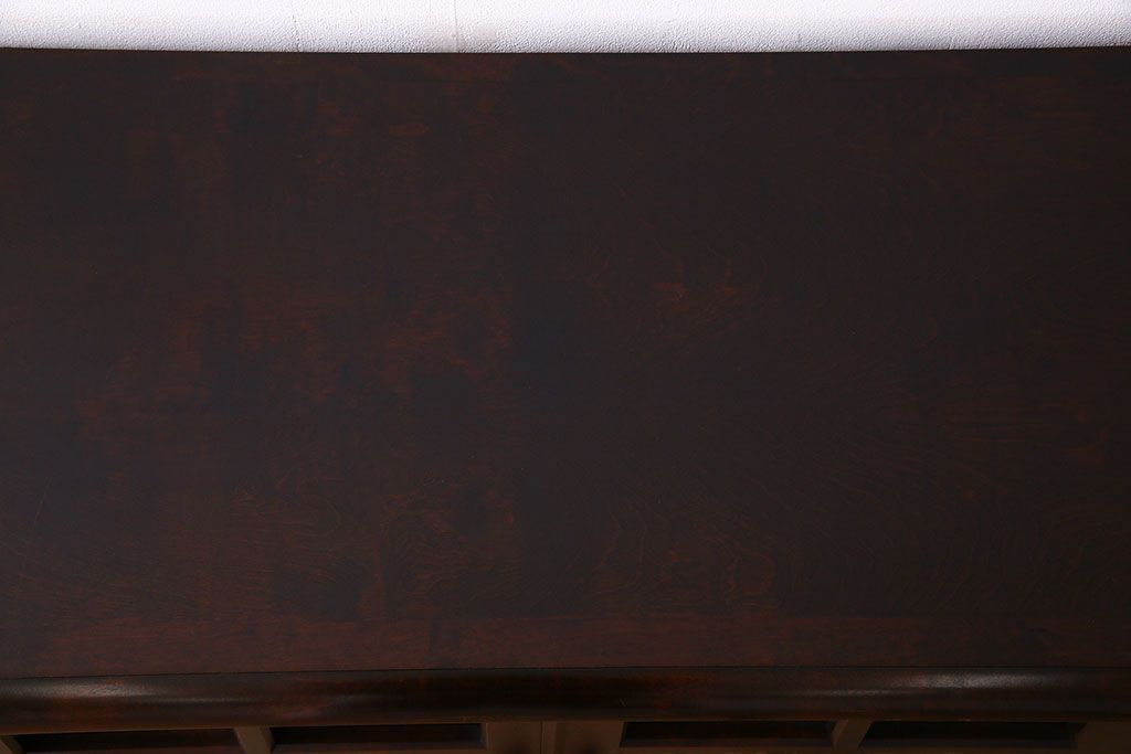 中古　北海道民芸家具　サイドボード(収納棚、戸棚)(定価38万円)(1)