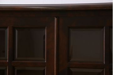 中古　北海道民芸家具　サイドボード(収納棚、戸棚)(定価38万円)(1)