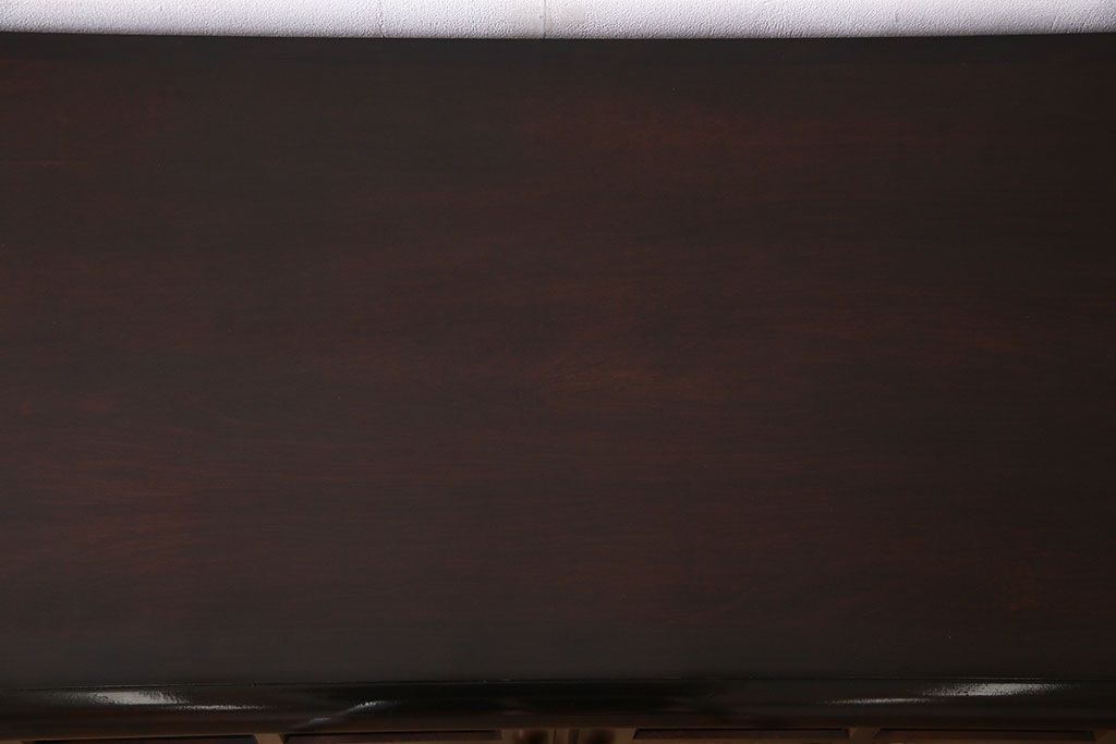 中古　北海道民芸家具　サイドボード(収納棚、戸棚)(定価38万円)(2)