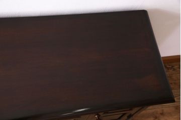 中古　北海道民芸家具　サイドボード(収納棚、戸棚)(定価38万円)(2)