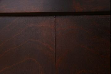 中古　北海道民芸家具　サイドボード(収納棚、戸棚)(定価38万円)(2)