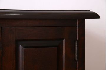 中古　北海道民芸家具　サイドボード(収納棚、戸棚)(定価38万円)(2)