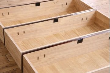 中古　仙台民芸箪笥(仙台箪笥)　欅産業　KB-34D　木地呂塗り　衣装箪笥(定価1117800円)