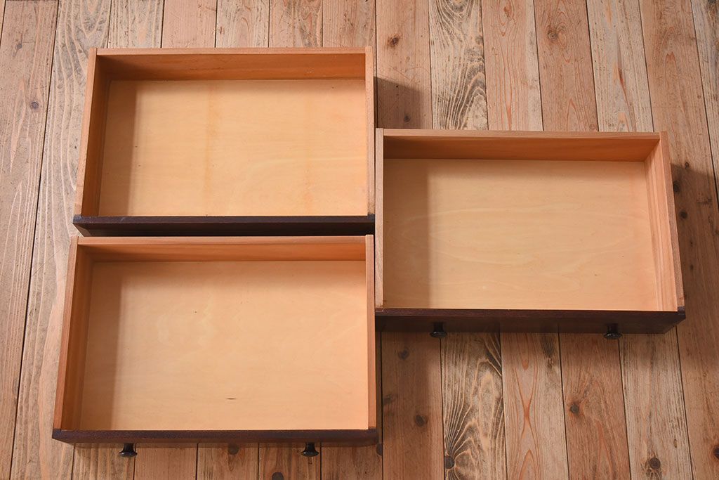 中古　民芸家具　ビンテージ　小さなチェスト(引き出し)