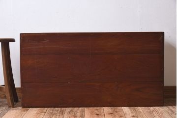 アンティーク家具　ネームプレート付き!イギリスアンティーク　レトロなドロワー(引き出し、チェスト)