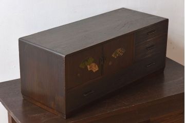 アンティーク家具　昭和期　和製アンティーク　和装小物入れ　小引き出し