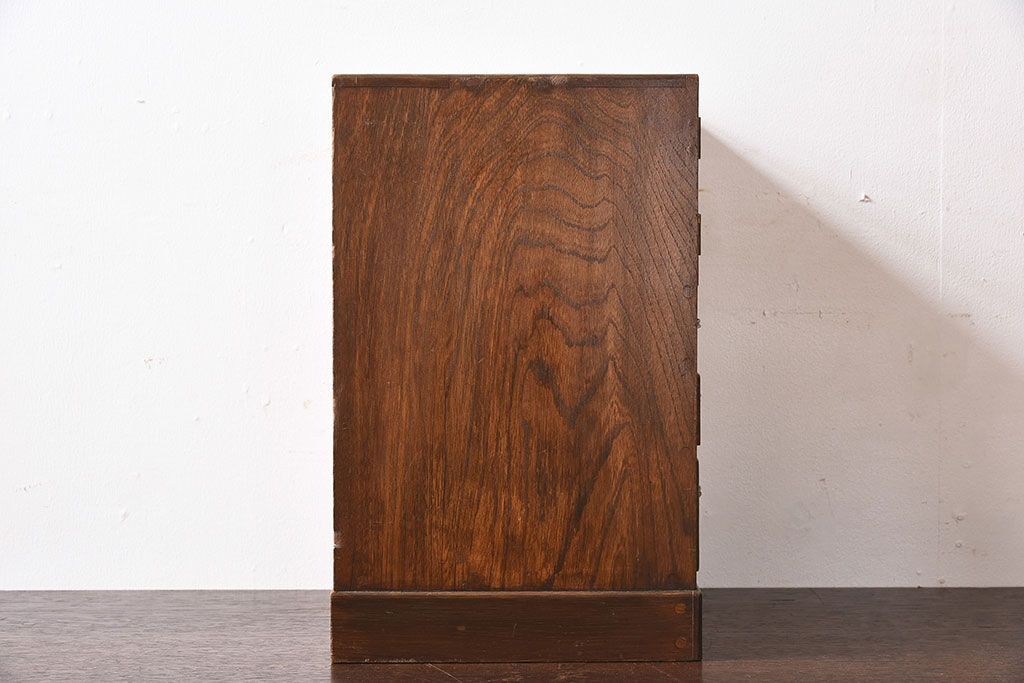 レトロ家具　昭和レトロ　観音扉付き!小さなアンティーク小引き出し