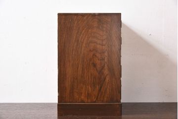 レトロ家具　昭和レトロ　観音扉付き!小さなアンティーク小引き出し