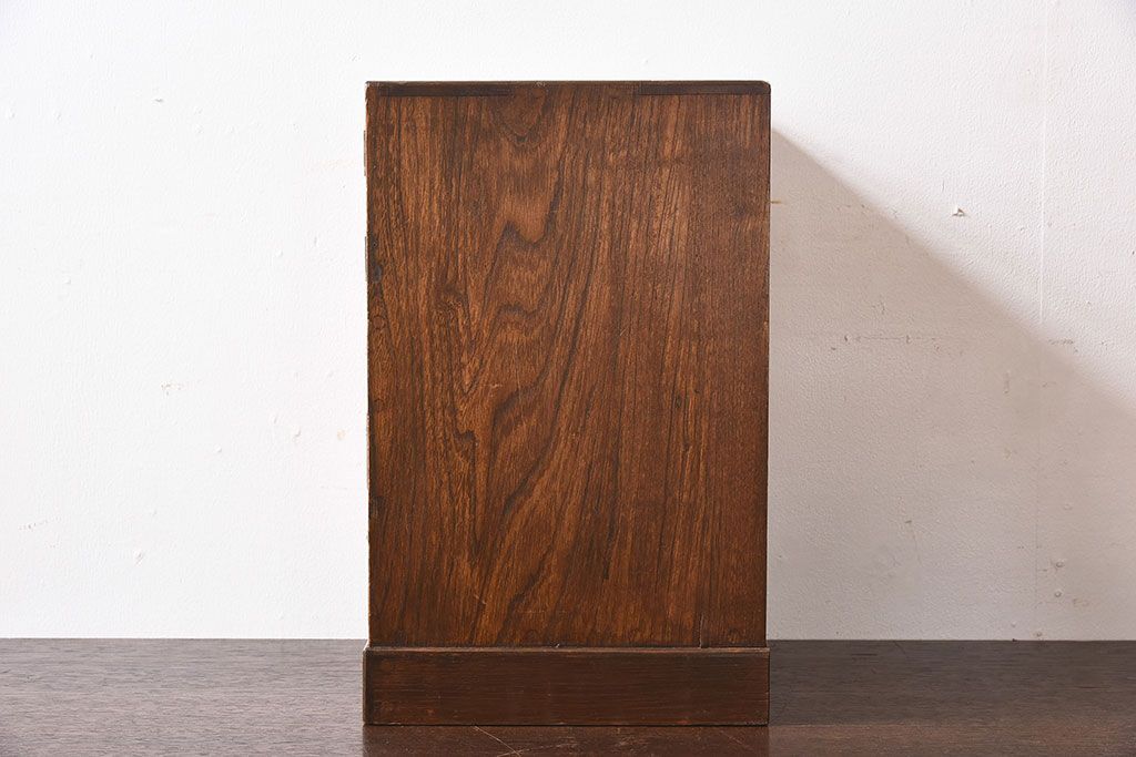 レトロ家具　昭和レトロ　観音扉付き!小さなアンティーク小引き出し