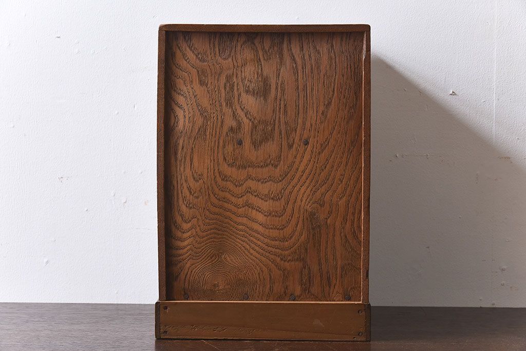 レトロ家具　昭和レトロ　観音扉付き!小さなアンティーク小引き出し