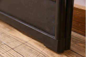 アンティーク雑貨　アンティーク　古民具・骨董　鶴と松の屏風衣桁