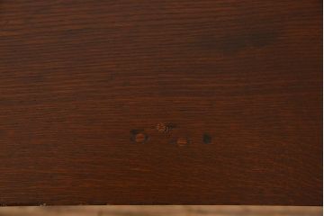 アンティーク家具　大正ロマン　和製アンティーク　古い木製の横長作業台