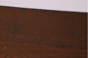 アンティーク家具　大正ロマン　和製アンティーク　古い木製の横長作業台