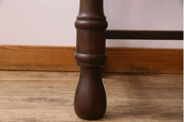 アンティーク家具　大正ロマン　和製アンティーク　古い木製の横長作業台