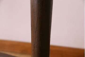 アンティーク家具　大正ロマン　和製アンティーク　古い木製の横長作業台