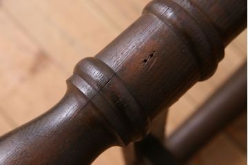 アンティーク家具　大正ロマン　和製アンティーク　古い木製の横長作業台