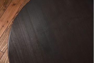アンティーク家具　和製アンティーク　折り畳み式　シンプルな特大丸ちゃぶ台(1)