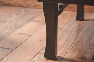 アンティーク家具　和製アンティーク　折り畳み式　シンプルな特大丸ちゃぶ台(1)