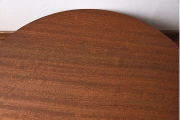 アンティーク家具　和製アンティーク　折り畳み式　シンプルな特大丸ちゃぶ台(2)
