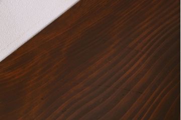 アンティーク家具　両面引き出し付き　アンティーク　古い木製のシンプルな作業台(平机・テーブル)