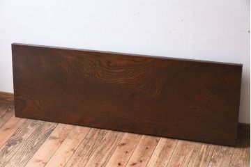 アンティーク雑貨　和製アンティーク　欅材一枚板!杢目が美しい床板(古材、材料)(2)