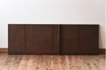 アンティーク雑貨　和製アンティーク　欅材一枚板!杢目が美しい床板(古材、材料)(2)