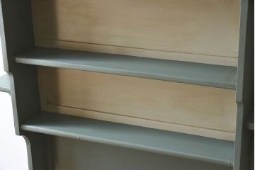 レトロ家具 フランスアンティーク レトロな色合いのお洒落なウォールラック(壁掛け飾り棚)