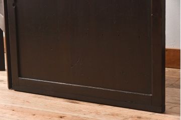 和製アンティーク　明治大正期　結霜ガラス入り!パーテーション