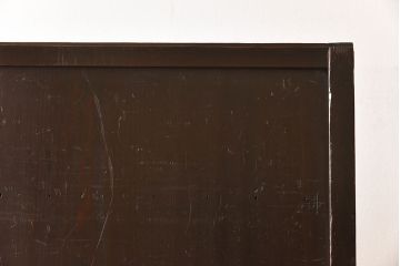 和製アンティーク　明治大正期　結霜ガラス入り!パーテーション