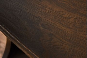 ビンテージ　神戸家具　ナラ材製　こっくりとしたフォルムが上品なサイドテーブル(作業台)