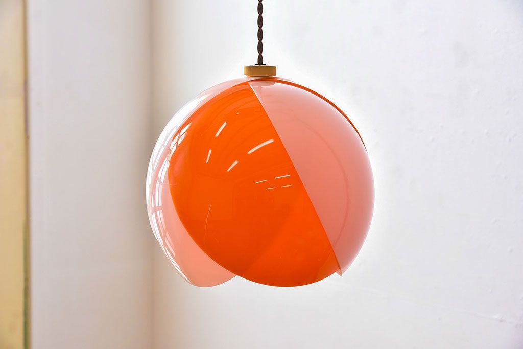 和製アンティーク　レトロなデザインが愛らしい プラスチックシェード照明(天井照明)