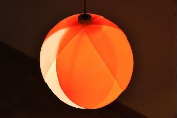 和製アンティーク　レトロなデザインが愛らしい プラスチックシェード照明(天井照明)