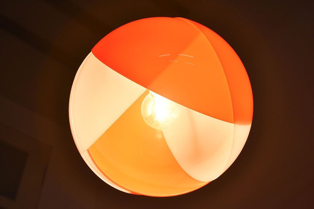 和製アンティーク　レトロなデザインが愛らしい プラスチックシェード照明(天井照明)