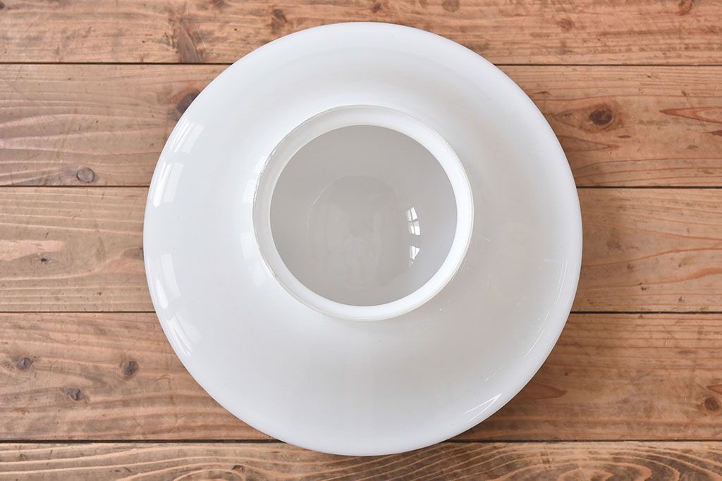 和製アンティーク　昭和レトロのおしゃれなガラスシェード照明(天井照明)