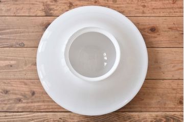 和製アンティーク　昭和レトロのおしゃれなガラスシェード照明(天井照明)