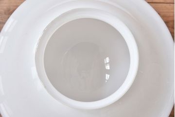 和製アンティーク　昭和レトロのおしゃれなガラスシェード照明(天井照明)