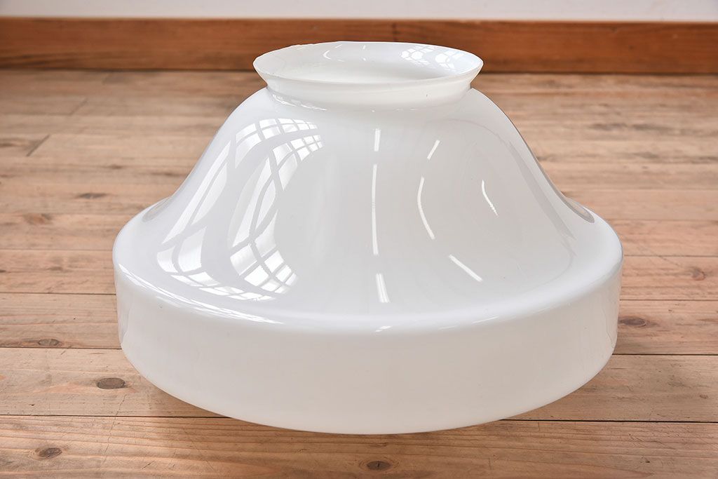 和製アンティーク　昭和レトロのおしゃれなガラスシェード照明(天井照明)