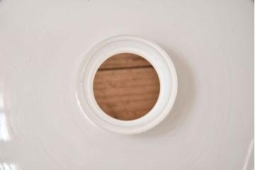 和製アンティーク　和モダン　透かし絵柄が美しいガラスシェード照明(天井照明)