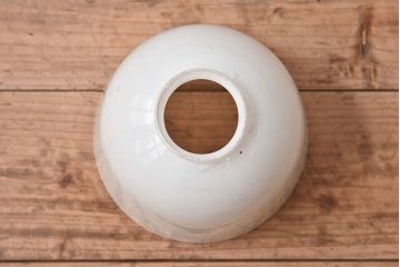 和製アンティーク　大正昭和期のレトロなガラスシェード照明(天井照明)