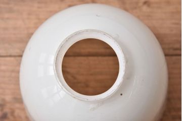 和製アンティーク　大正昭和期のレトロなガラスシェード照明(天井照明)